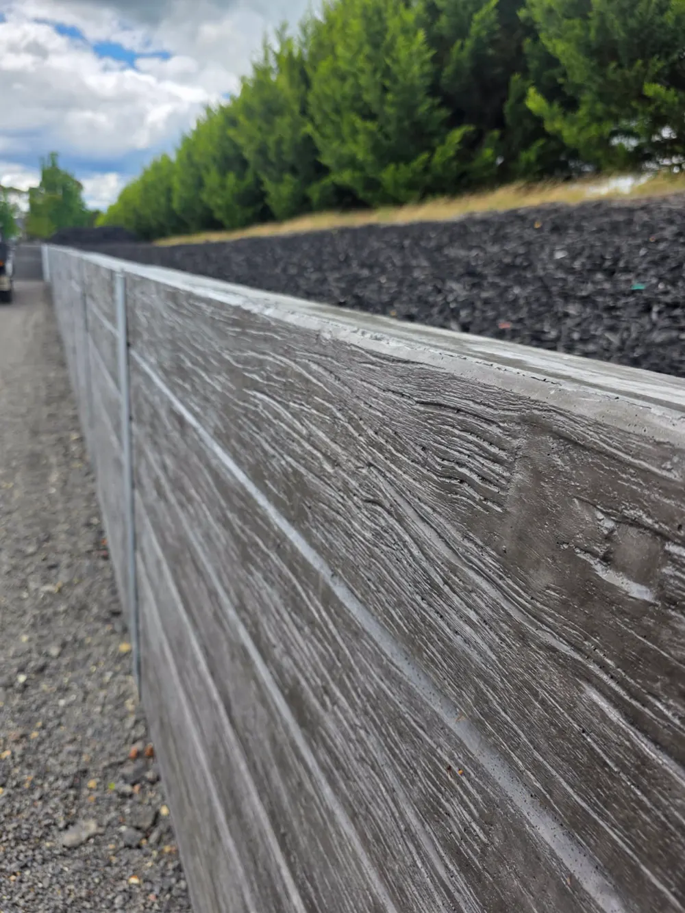 01 – Charcoal woodgrain driveway photo 3