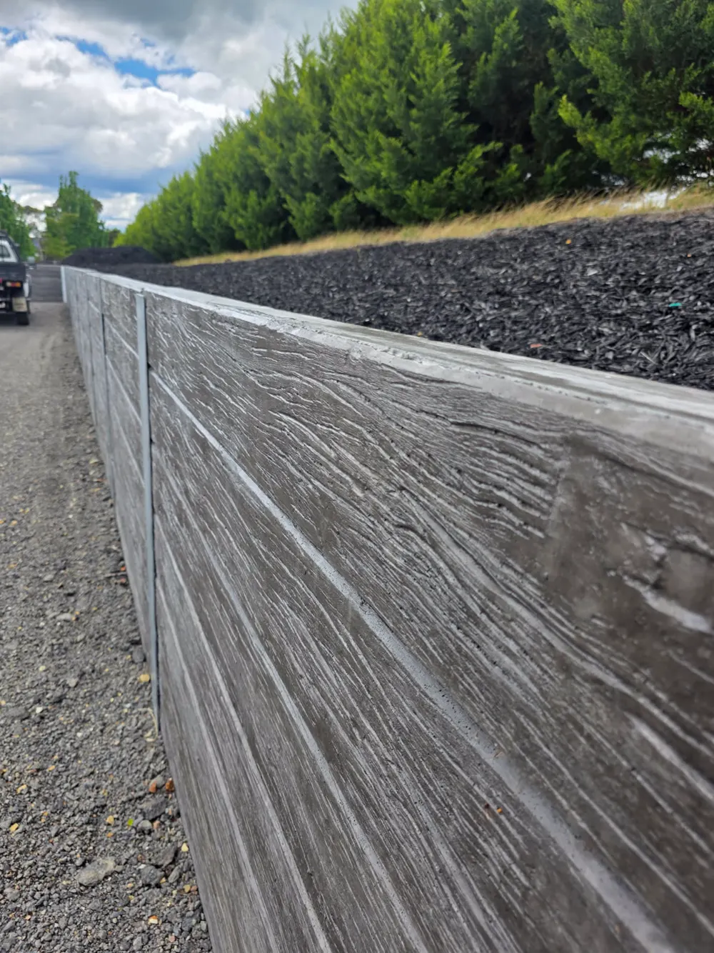 01 – Charcoal woodgrain driveway photo 4