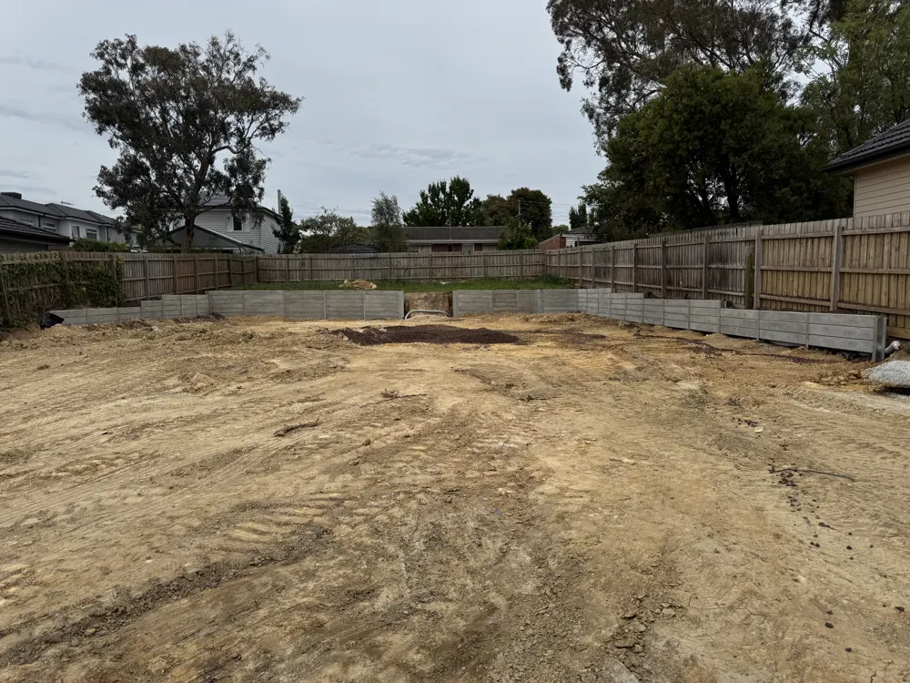 10 – Finished residential grey walls photo 2