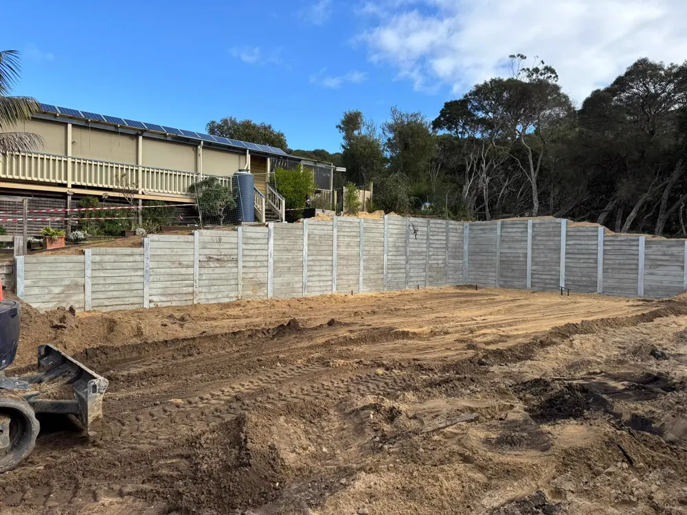 10 – Finished residential grey walls photo 3